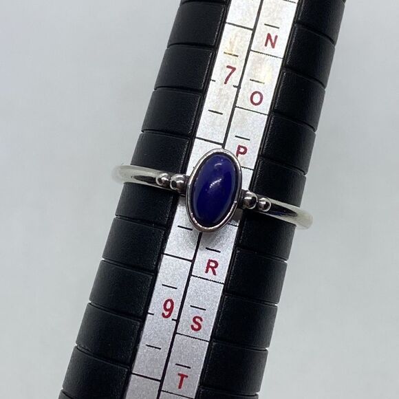 💛 HTF Vintage 925 Avery Lapis Ring - Picture 4 of 4